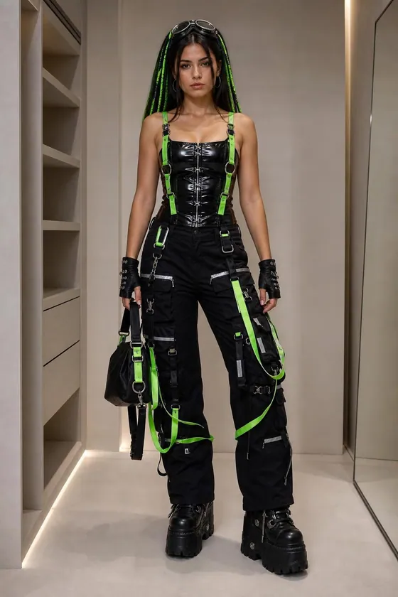 Cyber Goth outfit